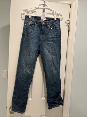 FRAME Le Crop Mini Bootcut Jeans Kinmount High Waist Premium Denim 28